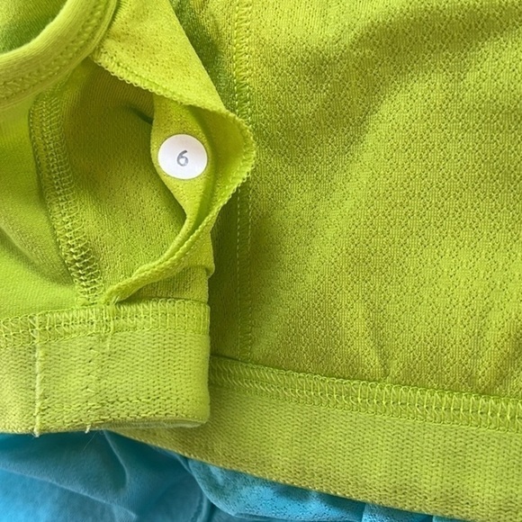 Lululemon No Limits Tank Angel Blue Antidote Size 6 - Picture 9 of 13